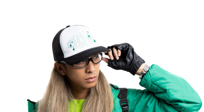 HARANASA SHINEBOI TRUCKER CAP [GREEN]