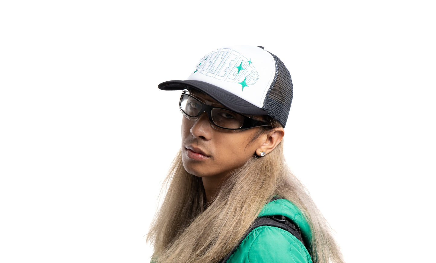 HARANASA SHINEBOI TRUCKER CAP [GREEN]